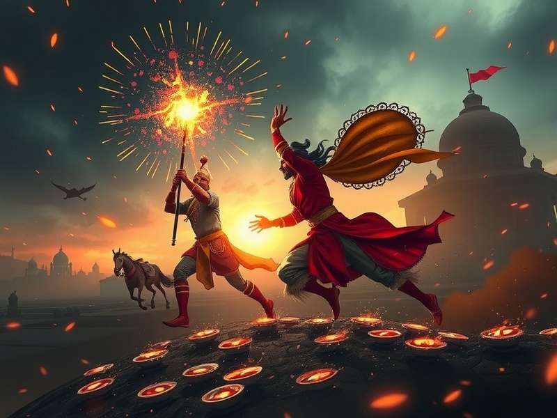 Surat Glorious Strife intense battle scene